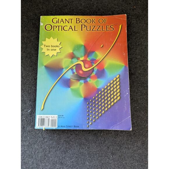 Optical Puzzles: Captivating Puzzles to Test Your Eyes...And Pencil Puzzles - Picture 1 of 10
